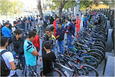 بیست ودومین همایش دوچرخه سواری بناب برگزارمی شود