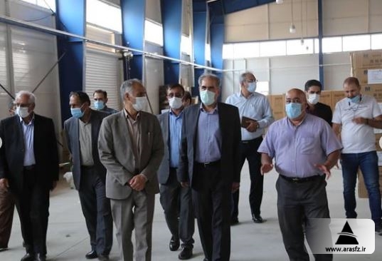 با حضور مدیرکل امور استان های وزارت صمت، مشکلات واحدهای تولیدی ارس بررسی شد