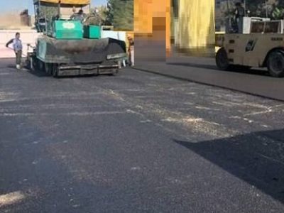 نهضت آسفالت حیاط مدارس در منطقه هشترود