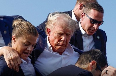 تیراندازی به ترامپ هنگام سخنرانی؛ زخمی شدن او و کشته شدن ضارب/واکنش‌ها در آمریکا