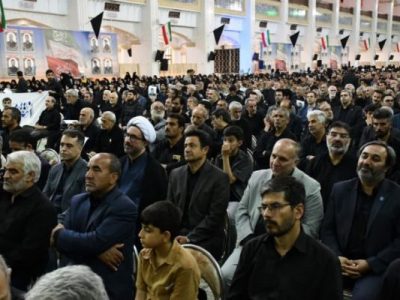 مراسم بزرگداشت شهدای مدافع وطن و اقتدار در تبریز