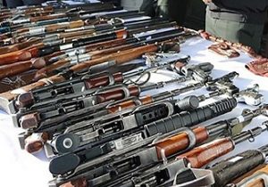 بازداشت ۸۶ مرد آبادانی با اسلحه غیر مجاز