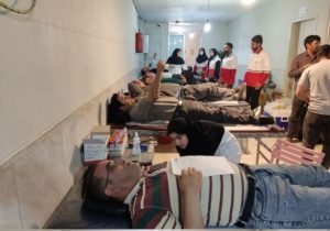 اهدای ۸۵ واحد خون سالم توسط جوانان و داوطلبان هشترودی