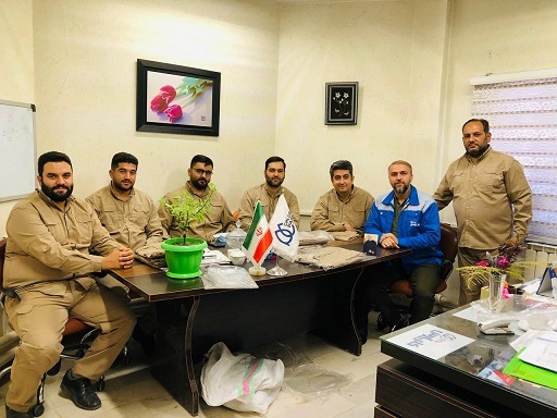 برگزاری شیفت ایثار توسط بسیجیان کلر پارس