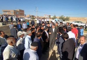 ساداتی‌نژاد از طرح‌های آبیاری شهرستان ملکان بازدید کرد