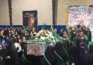 تشییع پیکر مطهر شهدای گمنام دفاع مقدس در شهرهای ایلخچی، خسروشاه و پادگان شهید قاضی تبریز