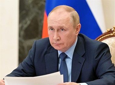 پوتین خواهان پایانِ جنگ اوکراین شد